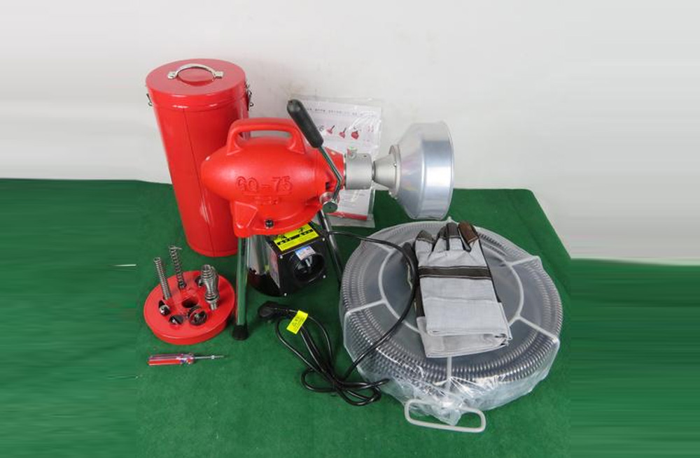 284迈皋桥村管道疏通机