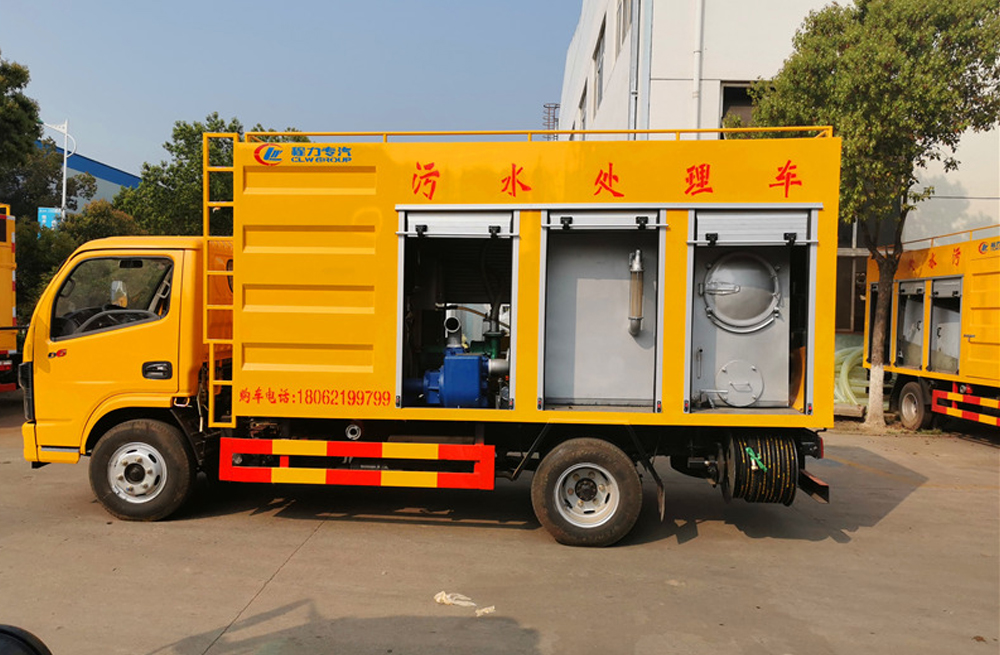 281迈皋桥村污水分离车