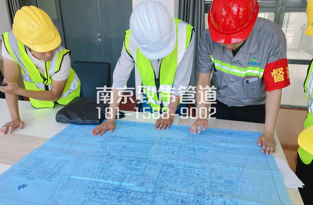 364迈皋桥村管道探测